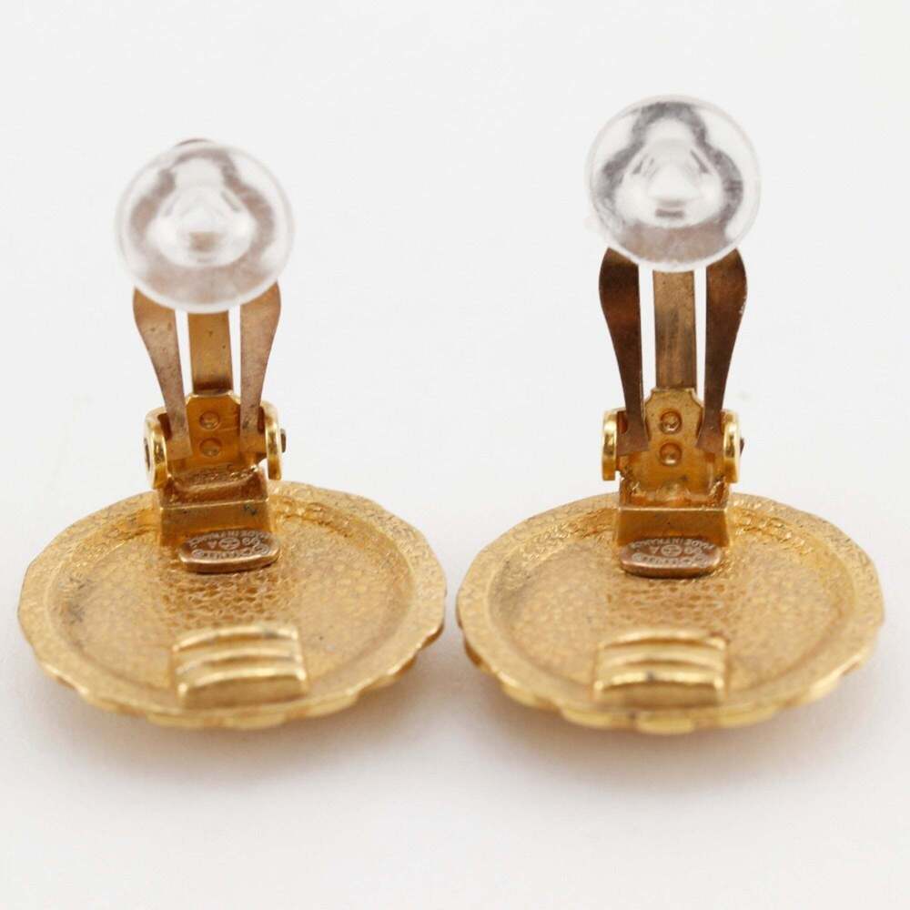 CHANEL Gold Earrings - Picture 4 of 6